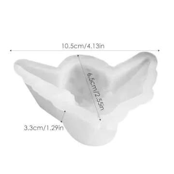 Candle Making Molds,Silicone Angel Epoxy Making Molds - Non-Stick Silicone Angel Mold for Scented Candles, Resin, Candles