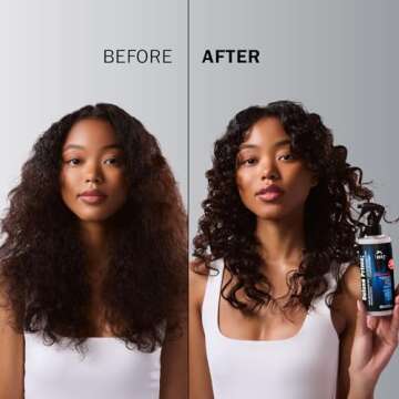 TRUSS Deluxe Prime Hair Treatment - Anti Frizz Heat Protectant Spray + Hair Primer - Nourishes, Detangles + Provides Thermal Protection Before Heat Styling (260 ml)