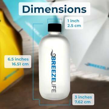 Breeze Life Replacement Mist Water Bottle - 16 oz