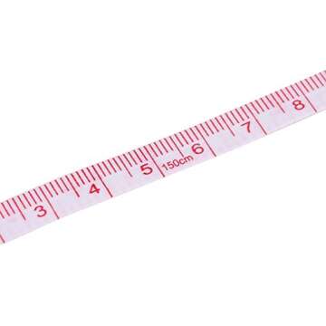 Accurate Tape Measure Tapeline Body Fitness Measuring Body Measurement Tailor Sewing Craft Cloth (Pattern #2)
