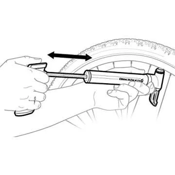 Blackburn Airstik Anyvalve Mini-Pump - Durable & Compact