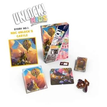 Asmodee Unlock Kids: Fun Detective Game for Children