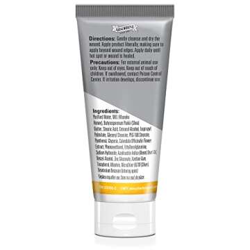 Absorbine Silver Honey Hot Spot & Wound Care Ointment for Dogs, Cats, Small Animals, 2oz Tube