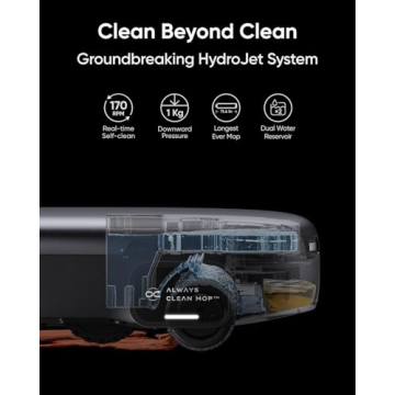 eufy Omni S1 Pro Robot Vacuum with HydroJet System
