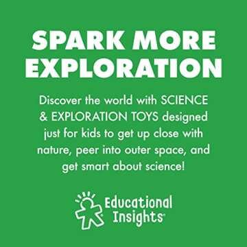 Educational Insights GeoSafari Jr. Talking Microscope (English & Asian Audio Version), Microscope for Kids, STEM & Science Toy, Interactive Learning, Ages 4+