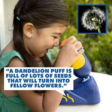 Educational Insights GeoSafari Jr. Talking Microscope (English & Asian Audio Version), Microscope for Kids, STEM & Science Toy, Interactive Learning, Ages 4+