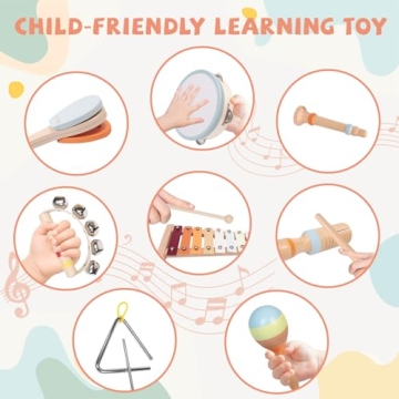Toddler Musical Instruments Set Ideal Sensory Music Toys