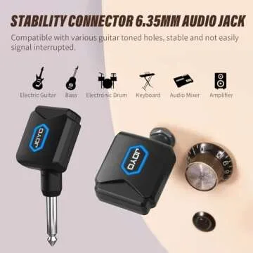 JOYO Wireless Guitar System 5.8GHz with Charging Box