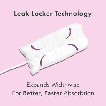 Rael Tampons, Cardboard Applicator with Organic Cotton, Multipack, Regular and Super Absorbency, Unscented, Upgraded Easy Grip, Biodegradable, Chlorine-Free (36 Count, Bundle)