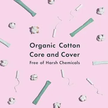 Rael Tampons, Cardboard Applicator with Organic Cotton, Multipack, Regular and Super Absorbency, Unscented, Upgraded Easy Grip, Biodegradable, Chlorine-Free (36 Count, Bundle)