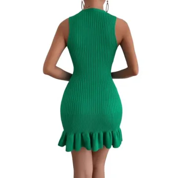 Shop MakeMeChic Women's Sleeveless Sweater Dress Today!