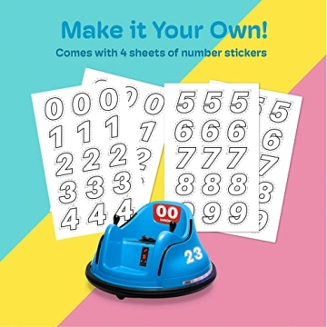 Kidzone 6V Electric Ride On Bumper Car with Remote