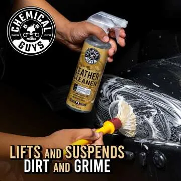 Leather Cleaner and Conditioner - Chemical Guys Kit