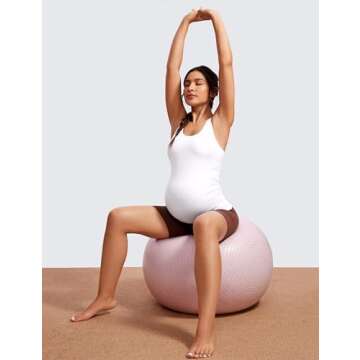 CRZ YOGA Butterluxe Maternity Tank - Soft & Supportive