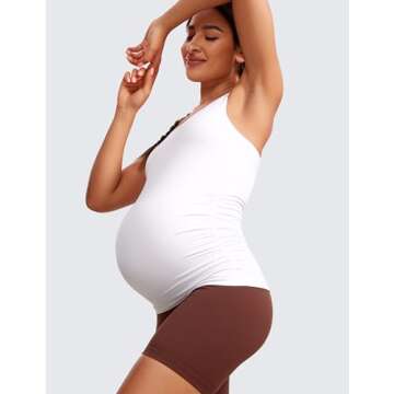 CRZ YOGA Butterluxe Maternity Tank - Soft & Supportive