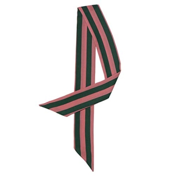 Fashionable Chic Allegra K Polka Dot Stripe Heart Print Skinny Scarf for Women