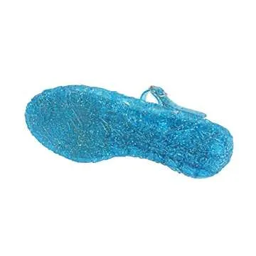 Sparkle Sandals for Girls - Qinyue.JF Dress Up Shoes