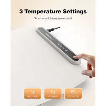 Electric Warming Tray with Adjustable Temperature Settings