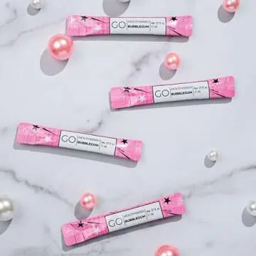 Go Mouthwash Packets Bubblegum Flavor - Adult and Kids Mouthwash with Fluoride Free Formula, Alcohol Free, Dye-Free Formula That Contains Xylitol - Perfect Bulk Mouthwash for Lunch Boxes and Travel