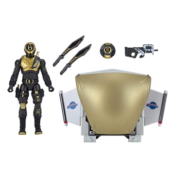 FORTNITE Preset Pack with 4-inch Gold 8-Ball Figure and Accessories