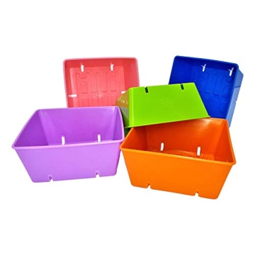 Bootstrap Farmer 5x5 Seed Tray Eco-Friendly Multi Color 80 Pack