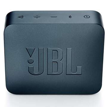 JBL GO2 - Waterproof Ultra Portable Bluetooth Speaker - Navy