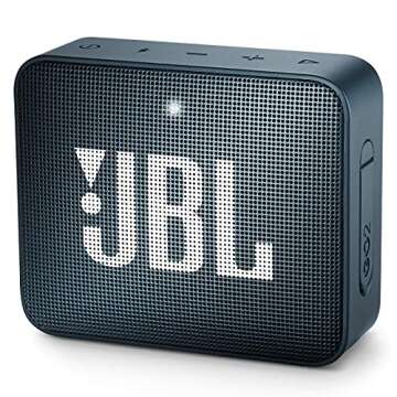 JBL GO2 - Waterproof Ultra Portable Bluetooth Speaker - Navy