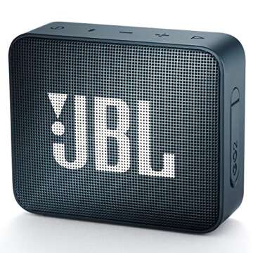 JBL GO2 - Waterproof Ultra Portable Bluetooth Speaker - Navy