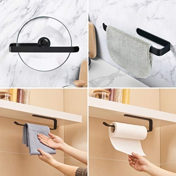 Self-Adhesive Paper Towel Holder for Efficient Kitchen Space