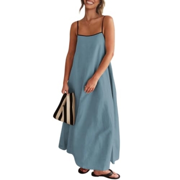 Elegant Summer Linen Maxi Dress for Every Occasion