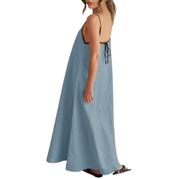 Elegant Summer Linen Maxi Dress for Every Occasion