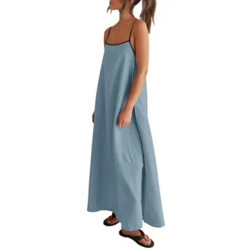 Elegant Summer Linen Maxi Dress for Every Occasion