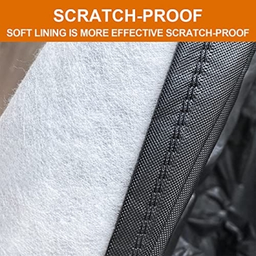 Kayme 7 Layers Car Cover for Jeep Wrangler 4 Dr UV Protection