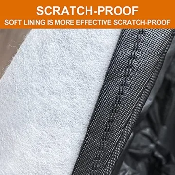 Kayme 7 Layers Car Cover for Jeep Wrangler 4 Dr UV Protection