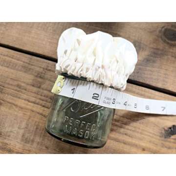 Elastic Cloth Jar Covers | Set of 3 | Unbleached & Chemical-Free Organic Cotton