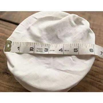 Elastic Cloth Jar Covers | Set of 3 | Unbleached & Chemical-Free Organic Cotton