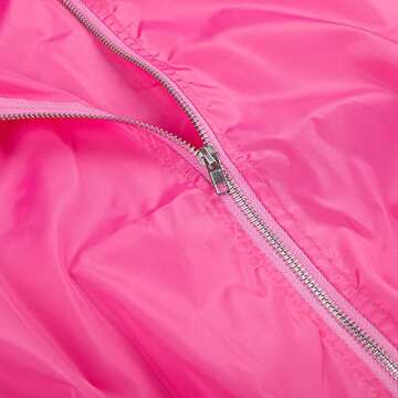 Women Colorblock 2 Piece Tracksuit Sets Long Sleeve High Waist Pants Sets Colour Sweatsuit Pink Large Size 6-8