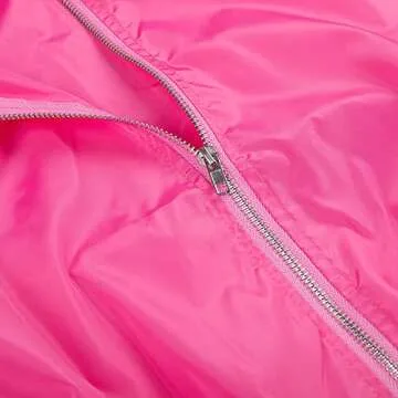 Women Colorblock 2 Piece Tracksuit Sets Long Sleeve High Waist Pants Sets Colour Sweatsuit Pink Large Size 6-8