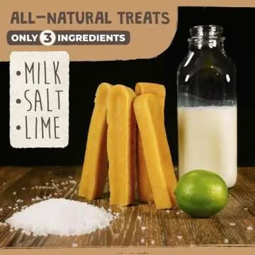 Mighty Paw Yak Cheese Dog Chews - High Protein and Natural