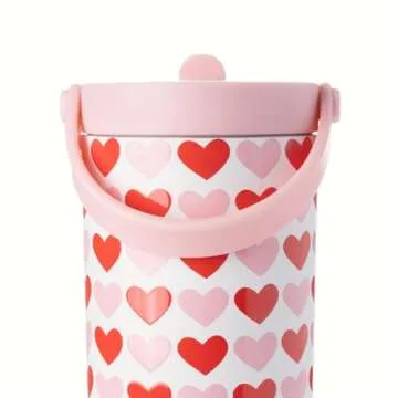 Simple Modern Valentine's Day Trek Pivot Tumbler for Kids