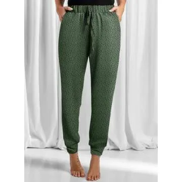 Stylish Leopard Print Jogger Pants for Women