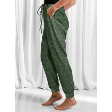 Stylish Leopard Print Jogger Pants for Women