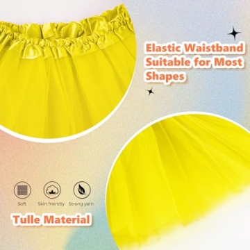 Yellow Tutu Skirt for Women | Perfect for Costumes