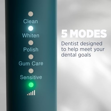 Eco-Friendly Lumineux Electric Toothbrush with Bamboo Heads