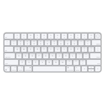 Apple Magic Keyboard with Touch ID: Wireless, Bluetooth, Rechargeable, Compatible with Mac