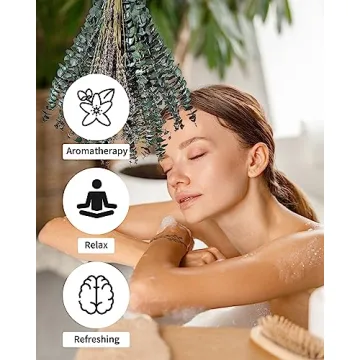 DuHouse 120PCS Natural Eucalyptus & Lavender Shower Plants