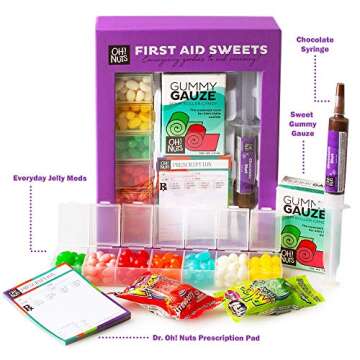 Get Well Soon Gift Basket with Sweet Treats and Fun