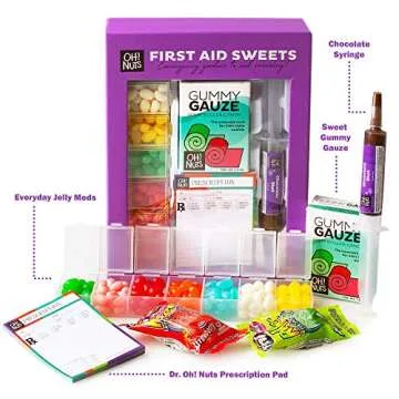 Get Well Soon Gift Basket with Sweet Treats and Fun