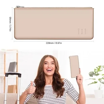 FERYES Silicone Makeup Brush Bag for Stylish Organization