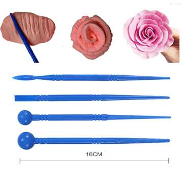 Dotting Tools Kit for Clay, Nail Art, Air Dry Clay, Sculpting Painting Embossing Scoring Modeling, B...